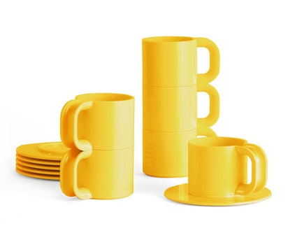 Heller Max 2 Cups and Saucers (Set of 12)