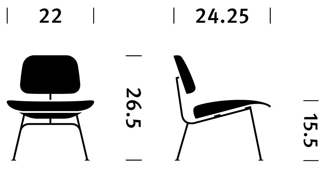 Herman Miller LCM 正規品 Herman Miller Eames Molded Plywood Lounge Chair / ハーマン