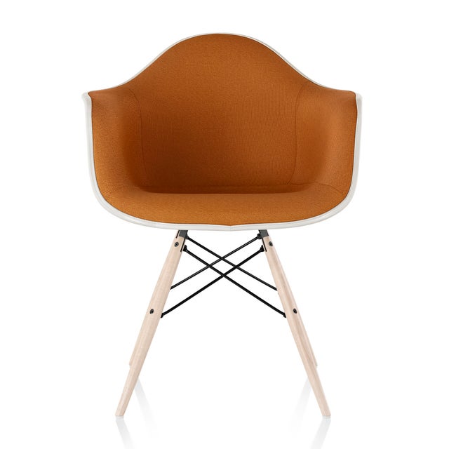 Herman Miller Eames® Molded Fiberglass Armchair - Upholstered (On Production Hold)