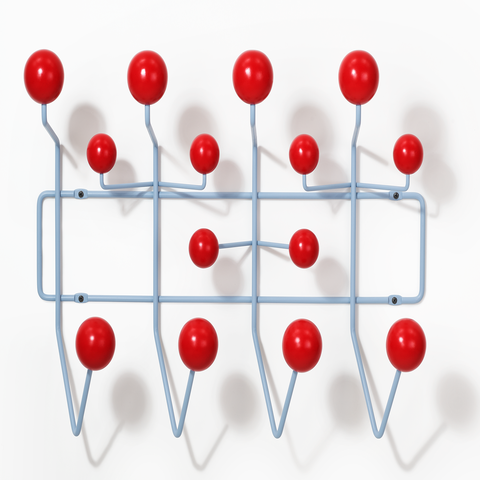Herman Miller Eames® Hang-It-All Red Spheres
