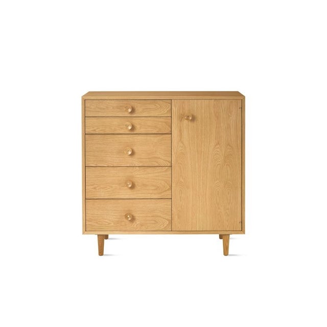 Herman Miller Nelson Basic Cabinet Series 5-Drawer with Door