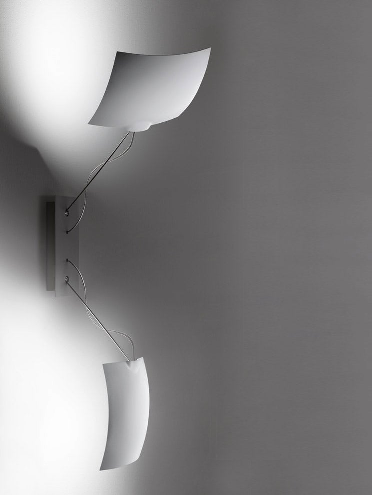 Ingo Maurer 2 x 18 x 18 Wall / Ceiling Lamp