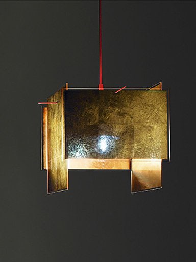 Ingo Maurer 24 Karat Blau Pendant Lamp