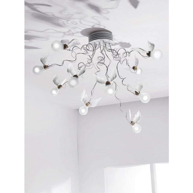 Ingo Maurer Birdie's Nest Ceiling Lamp