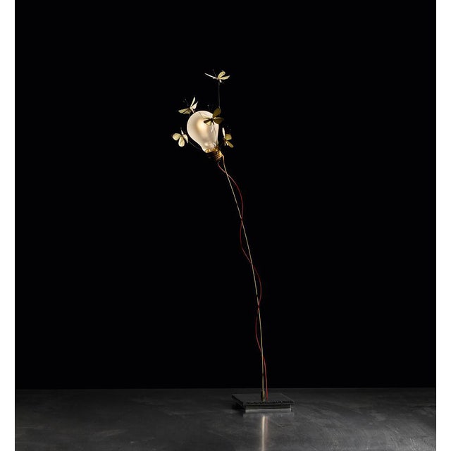 Ingo Maurer I Ricchi Poveri Five Butterflies Table Lamp