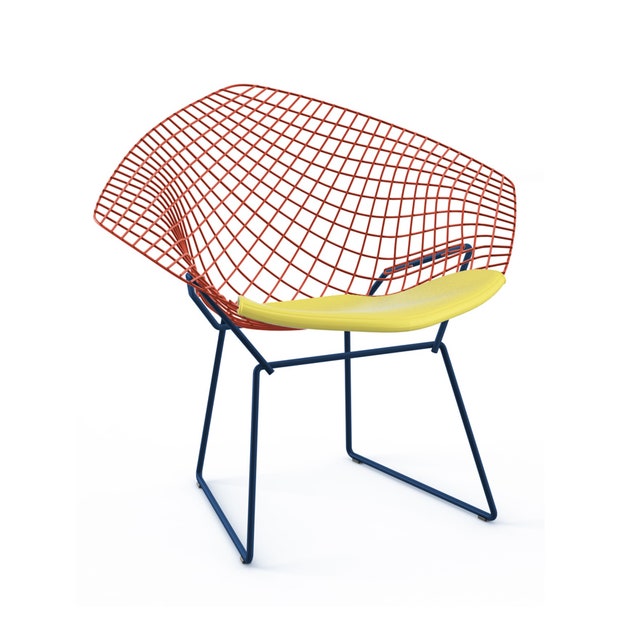 Knoll Harry Bertoia Two-Tone Diamondâ„¢ Lounge Chair