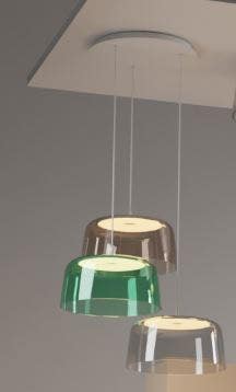 Koncept Yurei Circular 3 Pendant Lamp