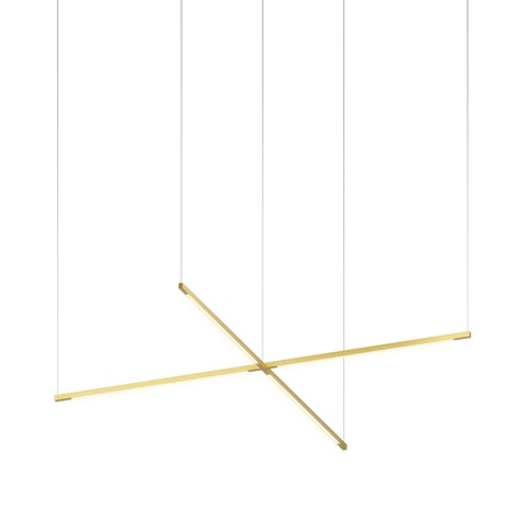 Koncept Z-Bar Cross Pendant Lamp