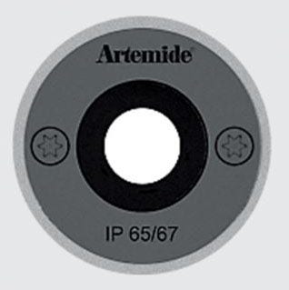 Artemide Ego 55 Drive Round Over Recessed Floor Lamp