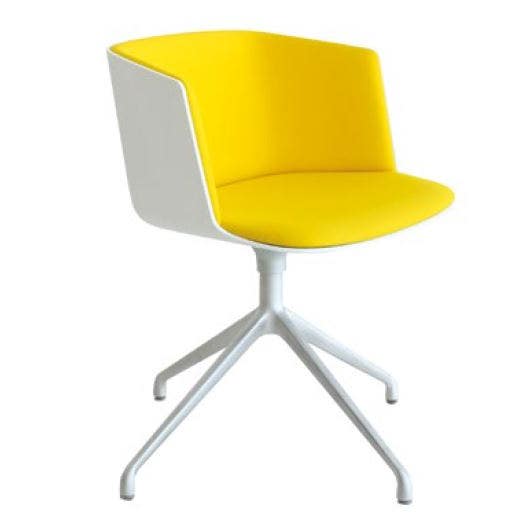 Lapalma Cut S151 Armchair with 4 Star Base - Front Upholstered