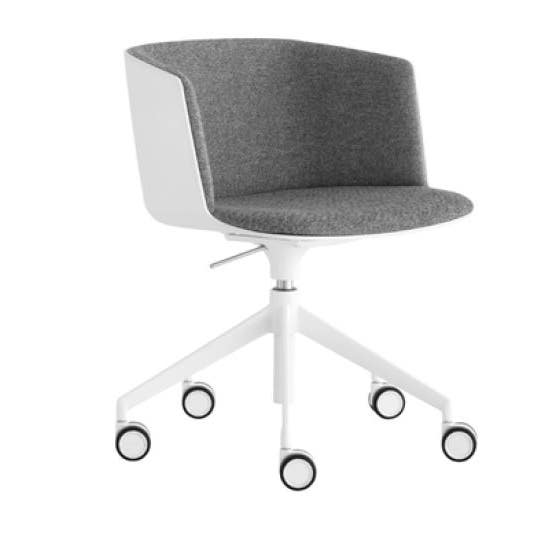 Lapalma Cut S188 Swivel Base Height Adjustable Armchair - Front Upholstered