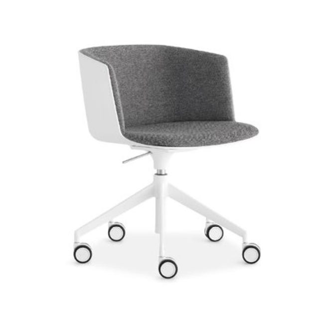 Lapalma Cut S189 Swivel Base Height Adjustable Armchair - Fully Upholstered