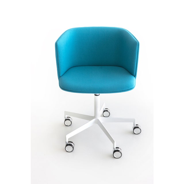Lapalma Cut S186 Swivel Base Height Adjustable Armchair - Front Upholstered