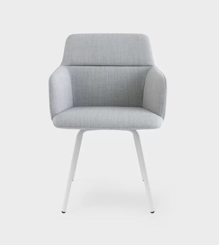 Lapalma Foil S591 4-Legged Metal Base Armchair