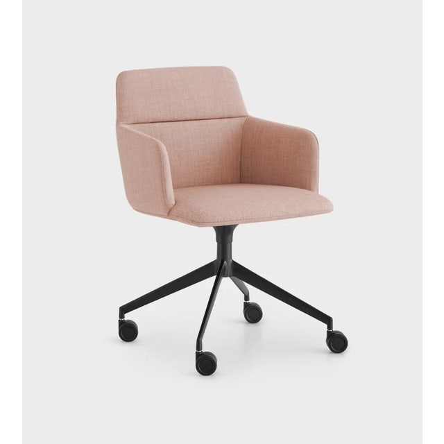 Lapalma Foil S593 Trestle Swivel Base Armchair with Castors