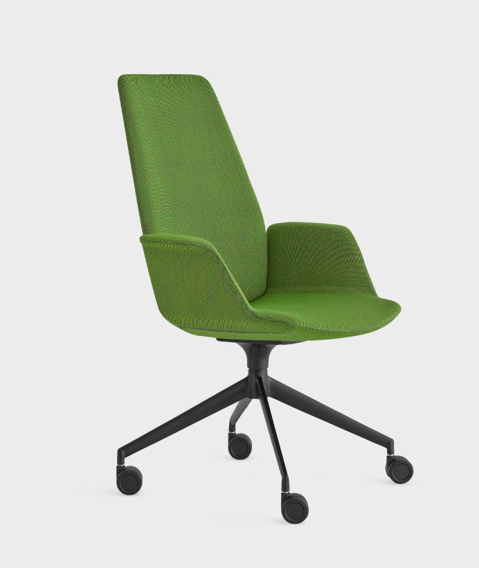 Lapalma Uno S241 Trestle Base Chair with Castors
