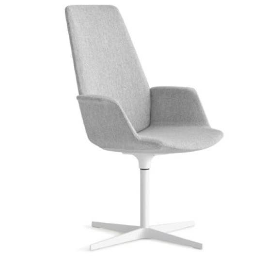 Lapalma Uno S245 4 Star Base Armchair with High Back