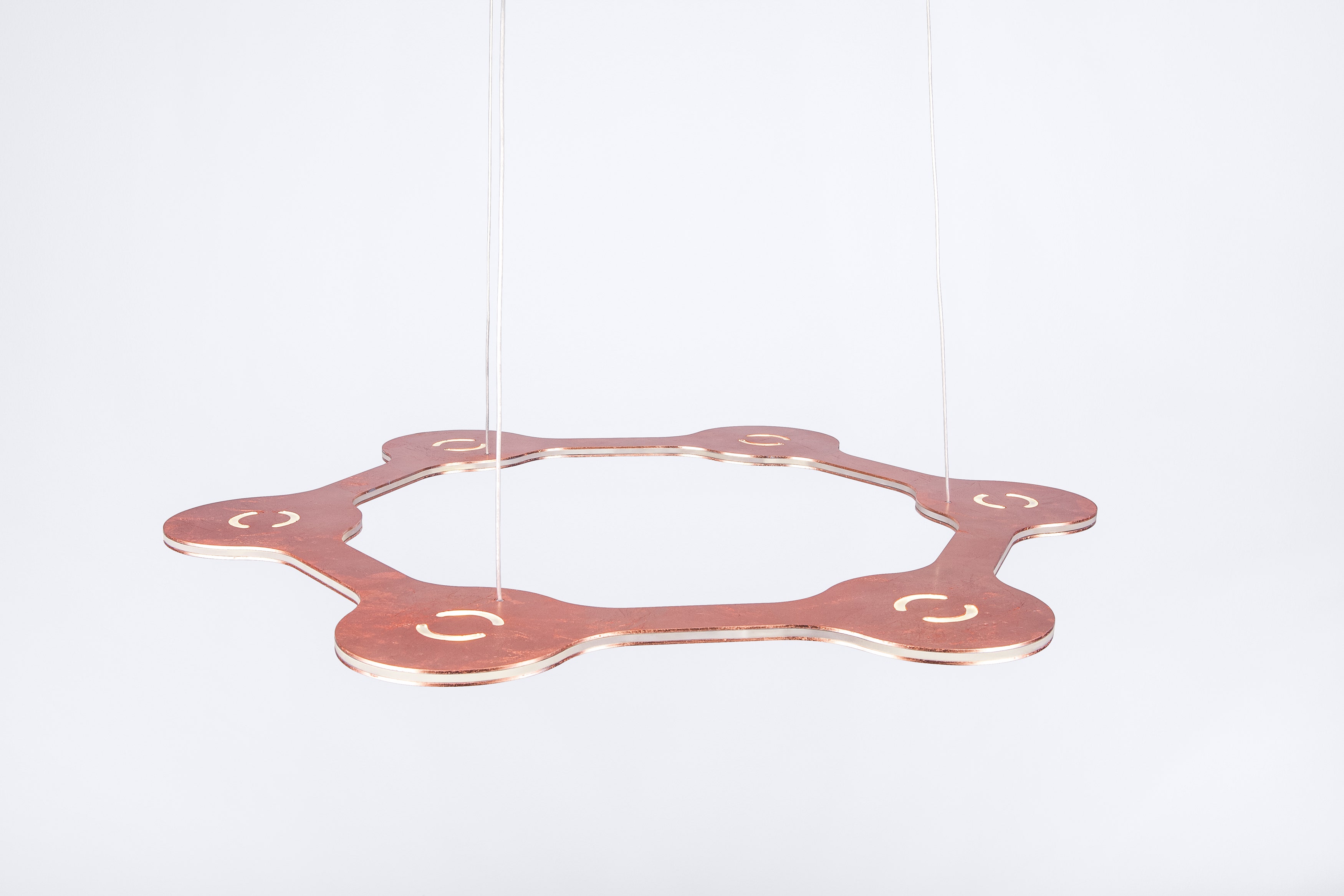 Lumen Center Italia Flat Ring 6 Suspension Lamp