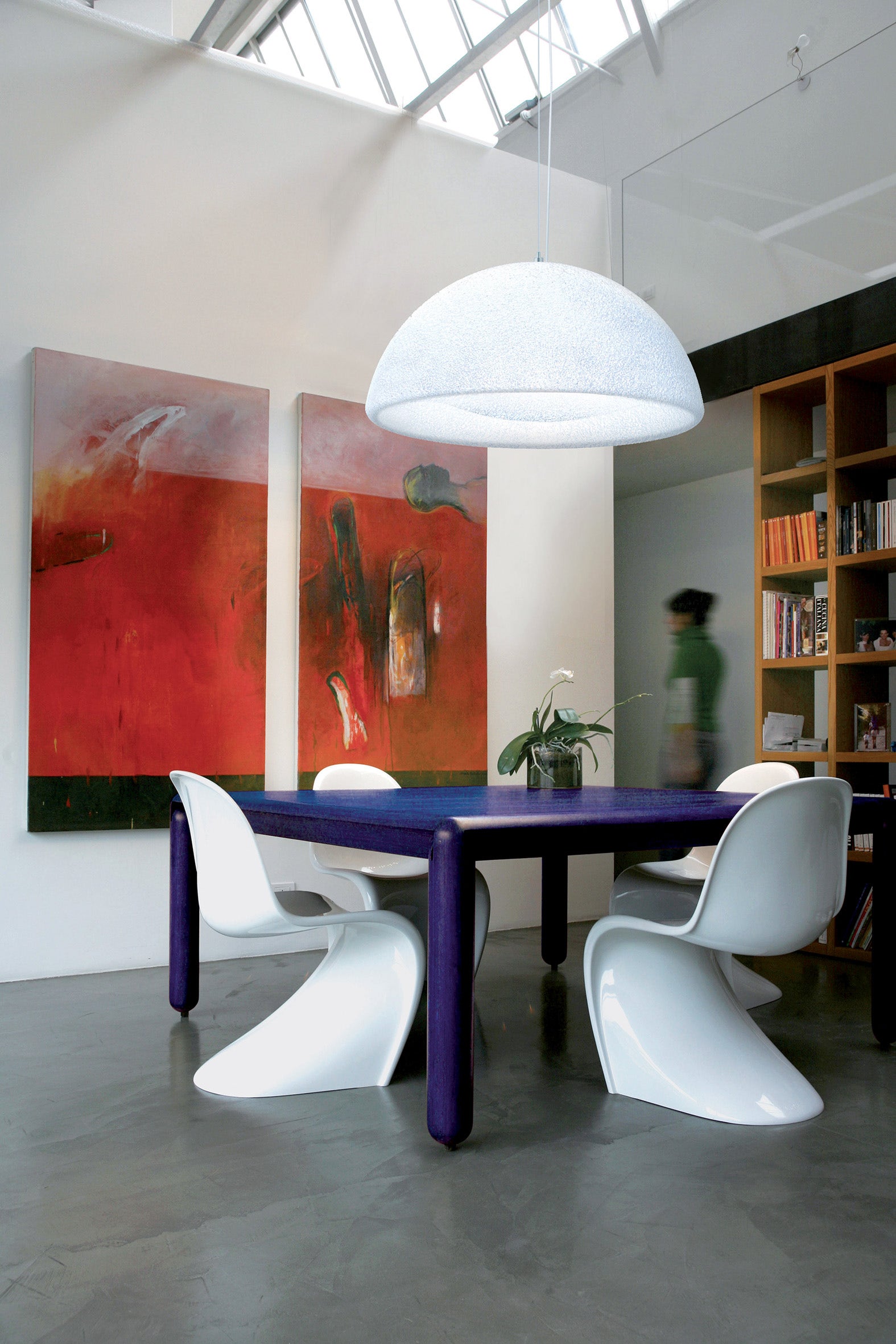 Lumen Center Italia Iceglobe Semi Giant Suspension Lamp