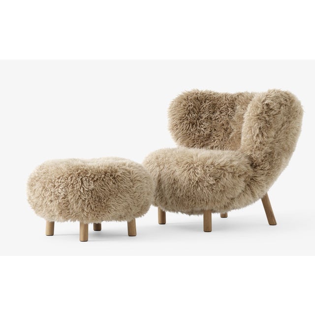 &Tradition Little Petra VB1 Chair & ATD1 Pouf (Preconfigured)