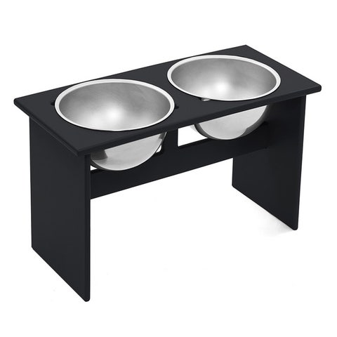 Loll Minimalist Double Dog Bowl