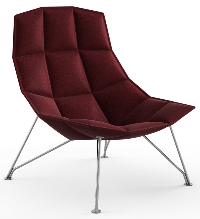 Knoll Markus Jehs and Jurgen Laub - Lounge Chair (Fixed Back, Wire Base)