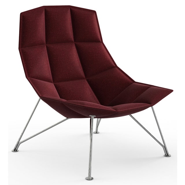 Knoll Markus Jehs and Jurgen Laub - Lounge Chair (Fixed Back, Wire Base)