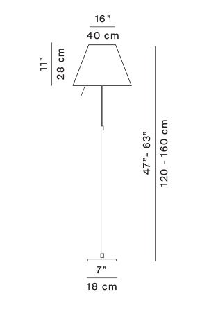 Luceplan Costanza Floor Lamp