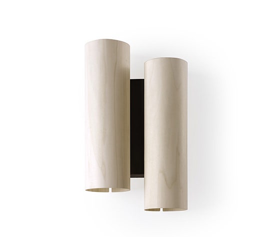 LZF Black Note Duplet Wall Lamp