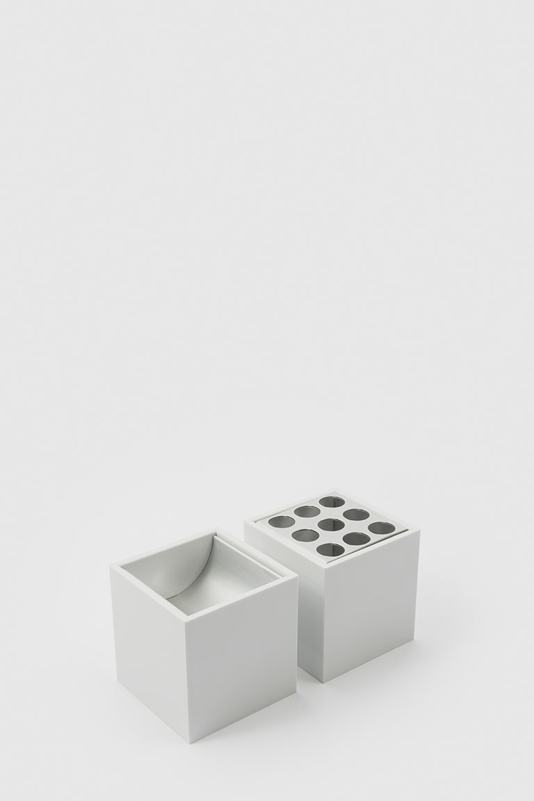 Danese Milano Maiorca Set Pencil Holder and Paperclip Holder