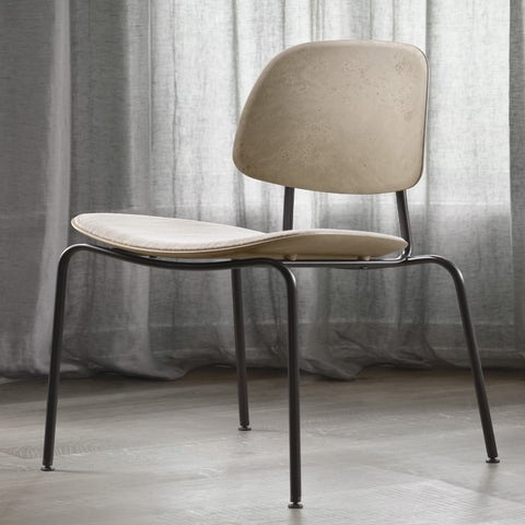 Mater Compound Dining Chair - Seat Upholstered