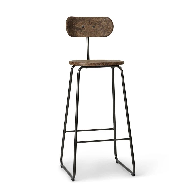 Mater Earth Backrest Stool - Coffee Edition