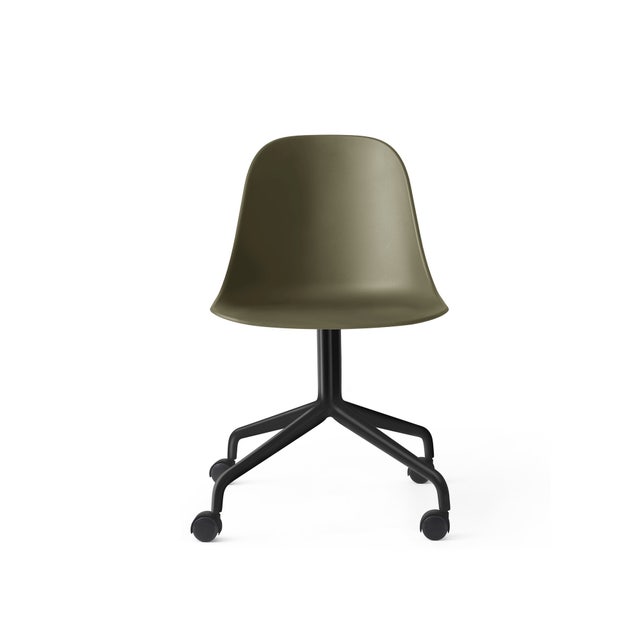 Audo Copenhagen Harbour Side Dining Chair - Star Base with Casters