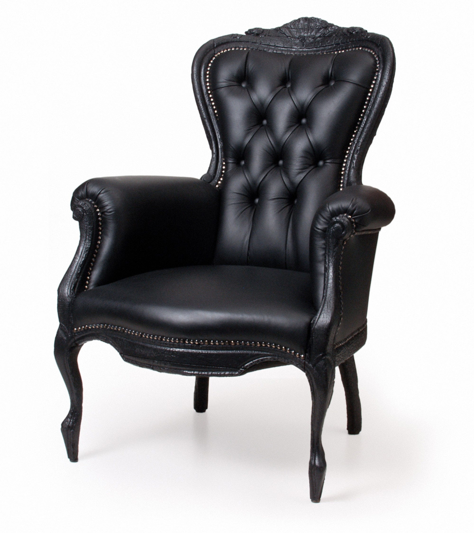 Moooi smoke chair レザー椅子 Moooi Smoke Armchair