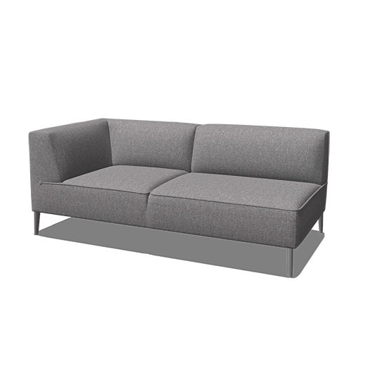Moooi SSG Modular Sofa - Double No Arm Right
