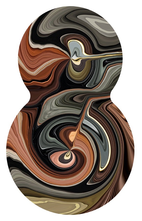 Moooi Liquid Layers Agate Organic Carpet