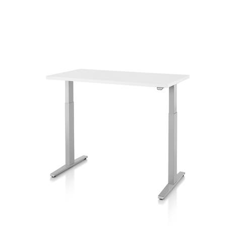 Herman Miller Motia® Sit-to-Stand Rectangular Table T-Foot