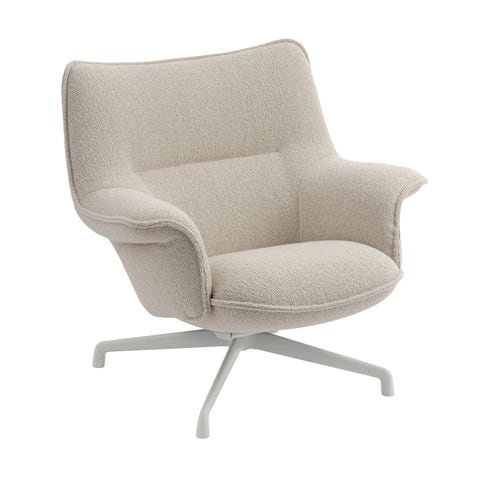 Muuto Doze Swivel Base Low Back Lounge Chair