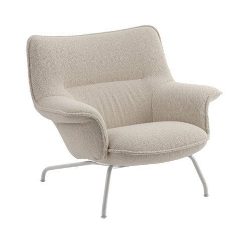Muuto Doze Tube Base Low Back Lounge Chair
