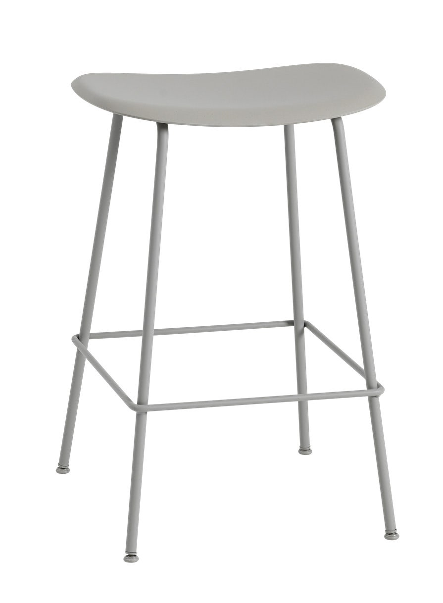 Muuto Fiber Tube Base Bar Stool - Thumbnail 3