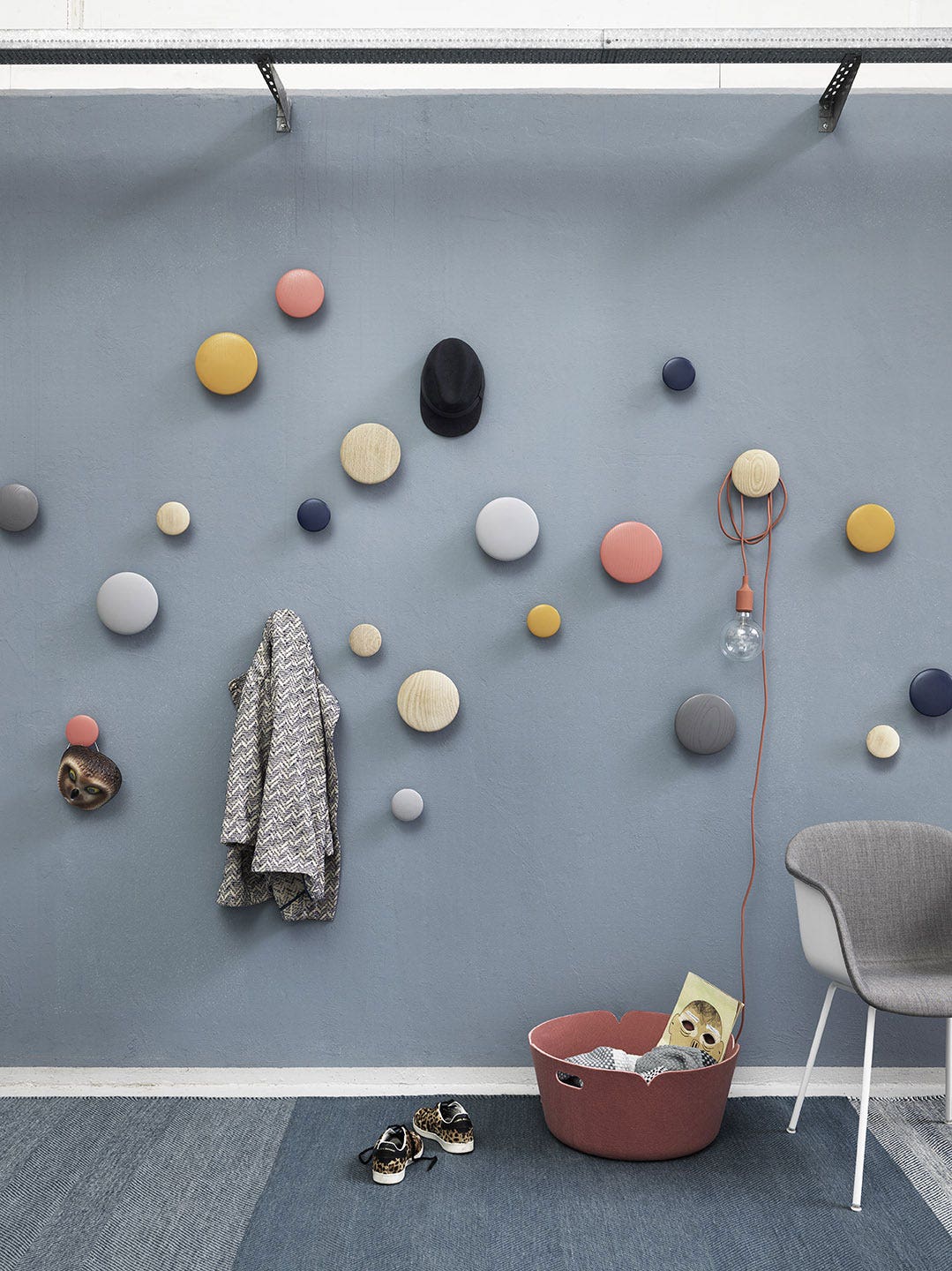 Muuto Dots Wood Coat Hook