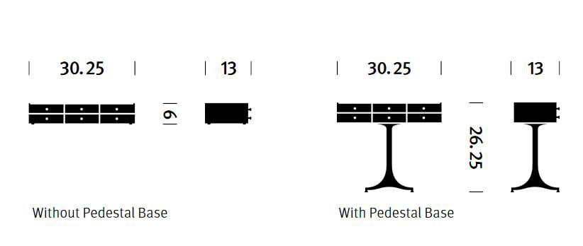 Herman Miller Nelson Miniature Chest 6 Drawer