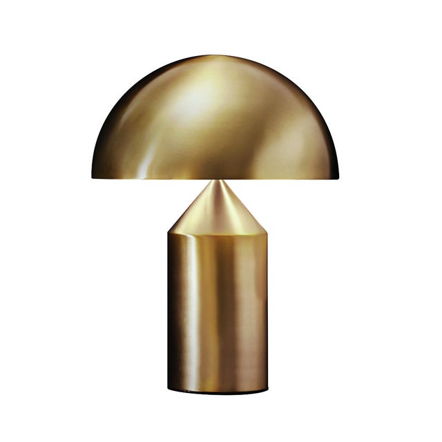 Oluce Atollo Satin Gold Table Lamp
