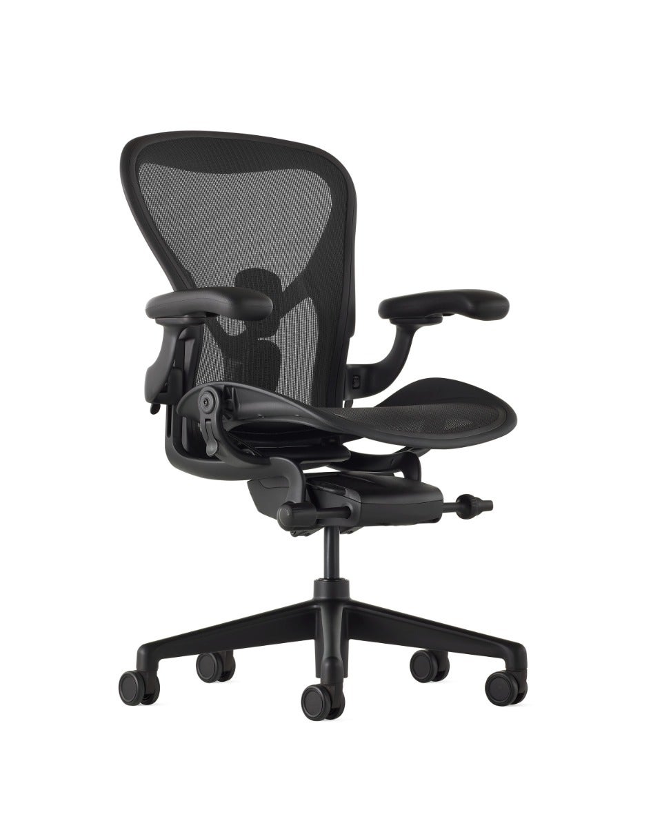 Herman Miller Aeron Medium Fully Loaded Onyx 