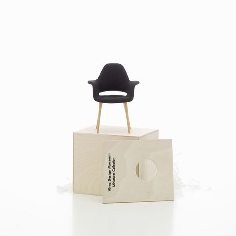 Vitra Miniatures Organic Armchair