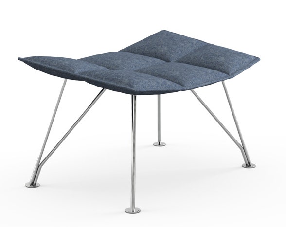 Knoll Markus Jehs and Jurgen Laub - Ottoman (Wire Base)