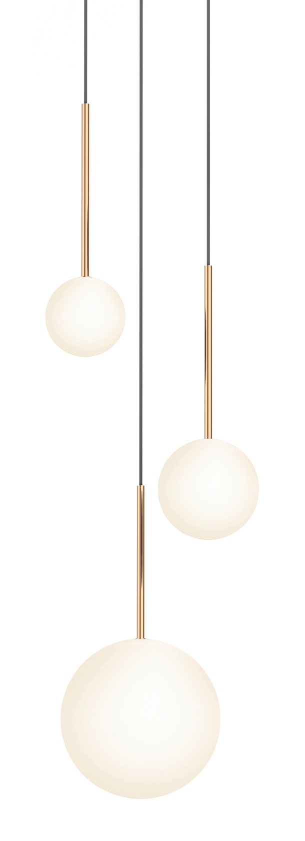 Pablo Bola 3 Sphere Pendant Chandelier