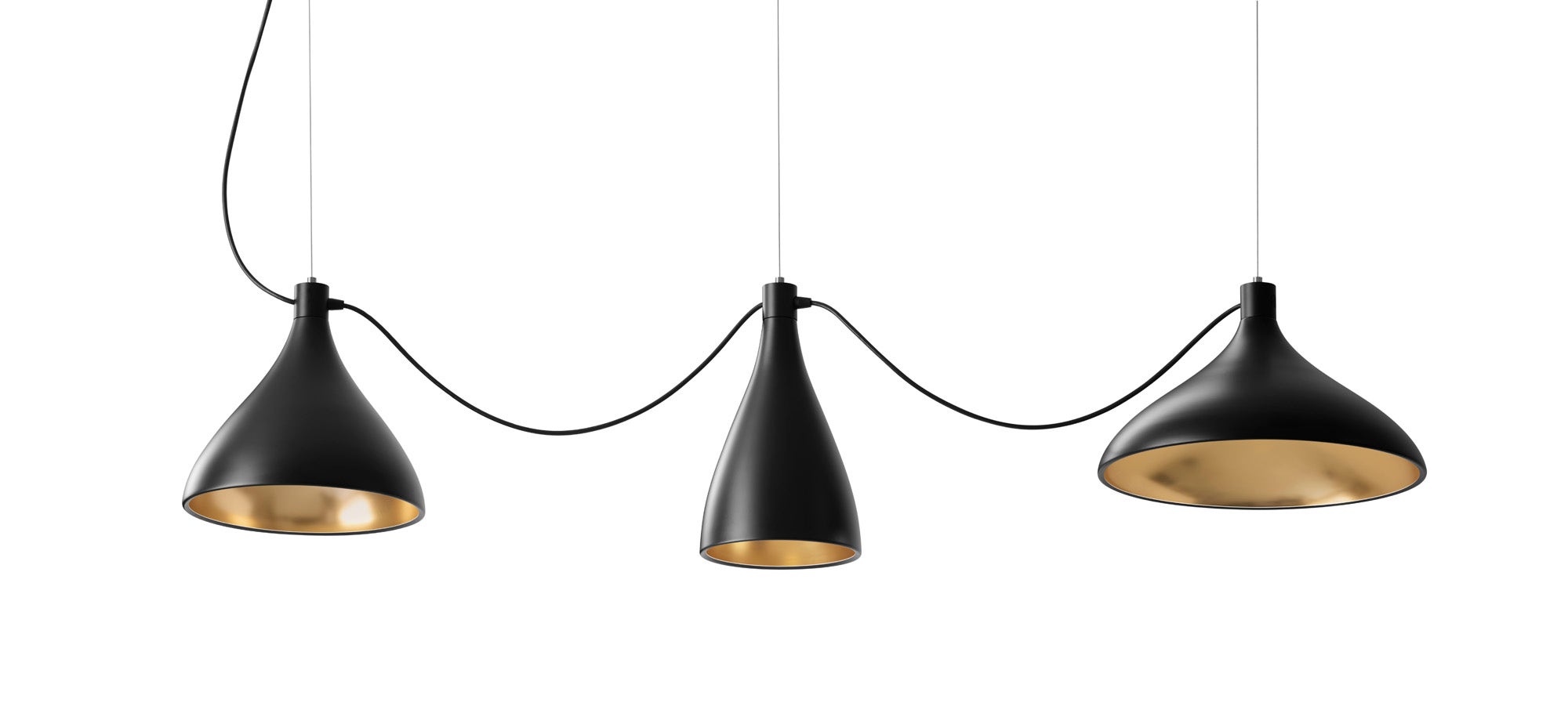 Pablo Swell String 3 Mixed Pendant Lamp