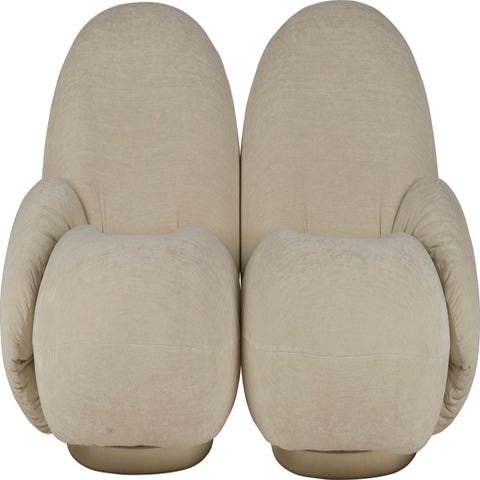 GUBI Pacha 2 Seater Sofa with Armrests - Fully Upholstered