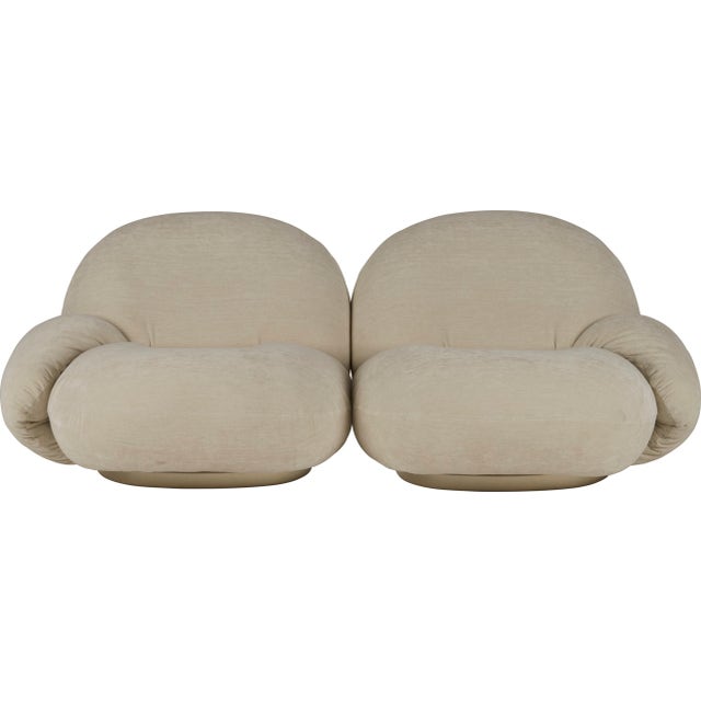 GUBI Pacha 2 Seater Sofa with Armrests - Fully Upholstered